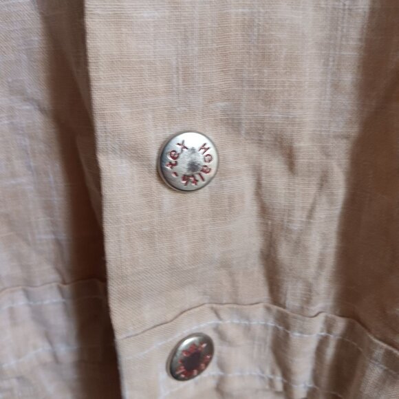 True Vintage 70's Health-Tex 4T Boys Beige Romper Embroidered Cowboy Play shorts - Picture 5 of 7